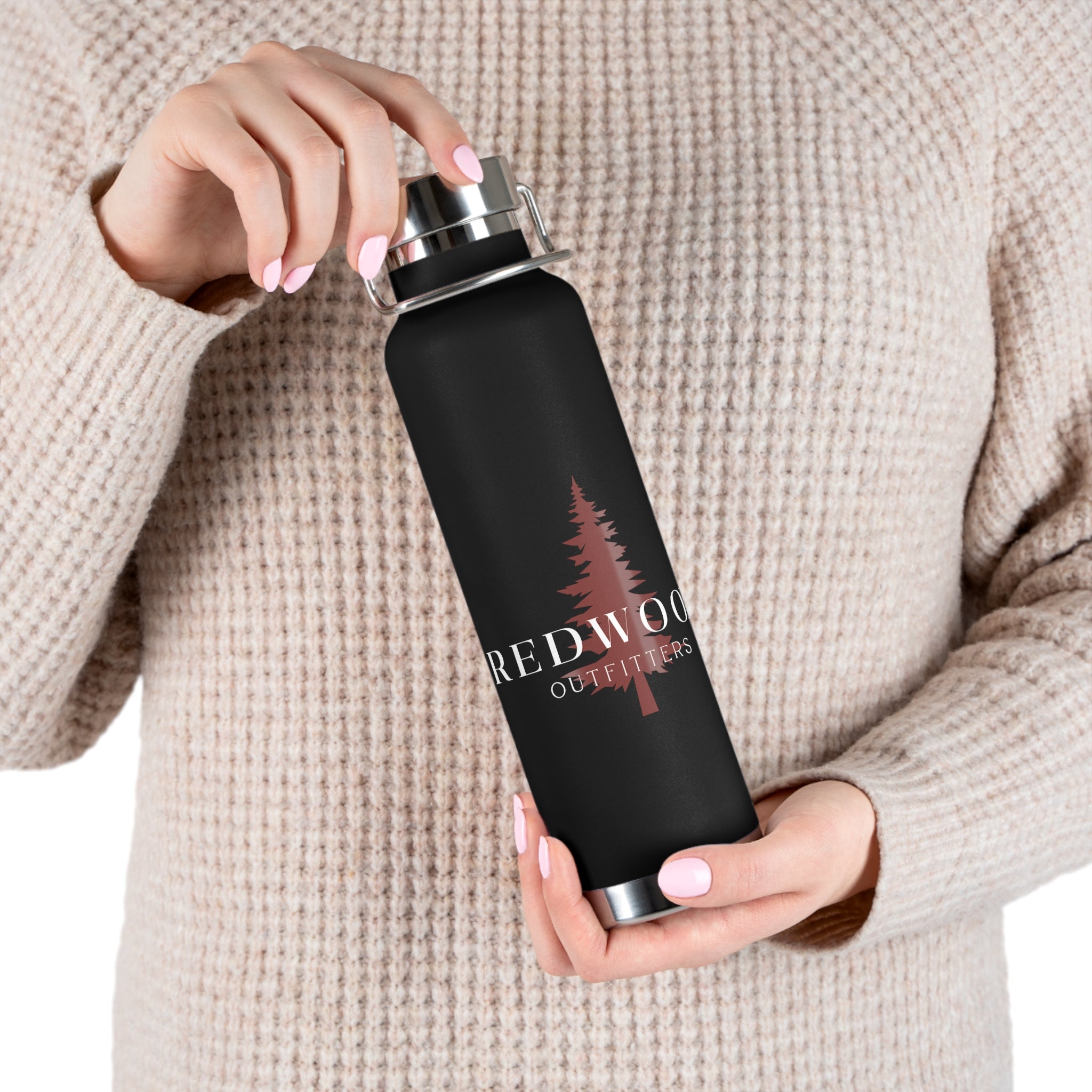 Redwood Forest Insulated Water Bottle, 22oz