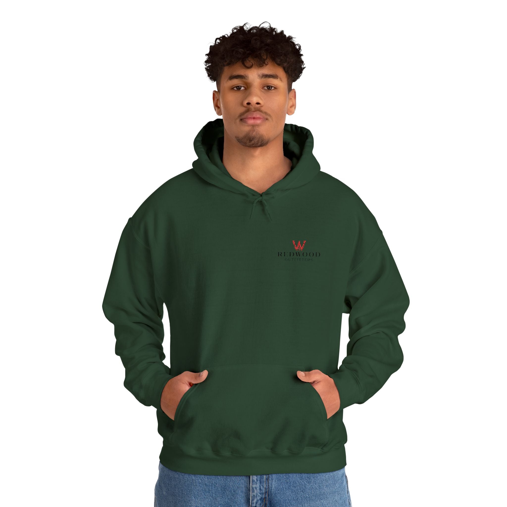 Mens RedWood Unisex Hoodie