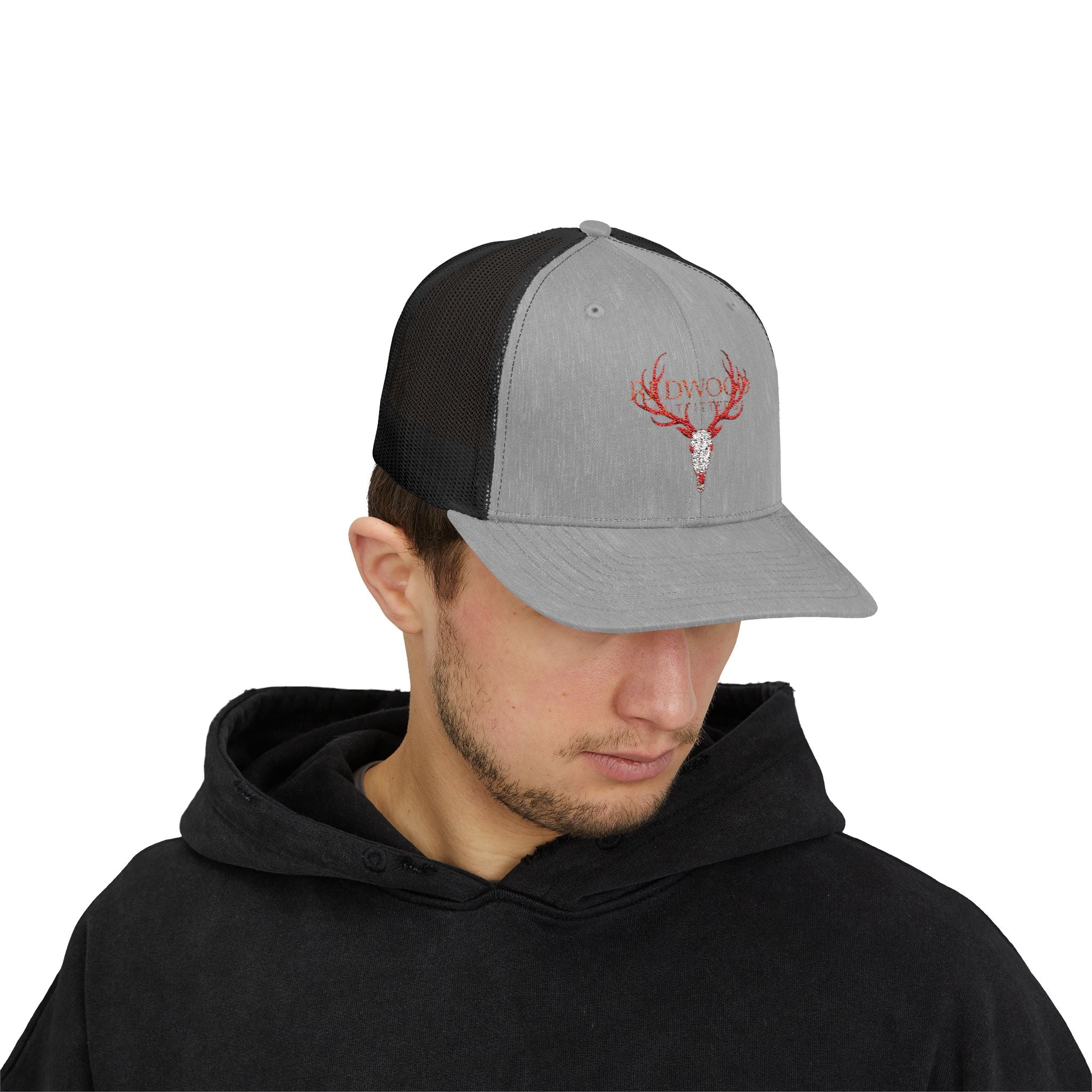 Hunters Skull snapback Trucker Hat