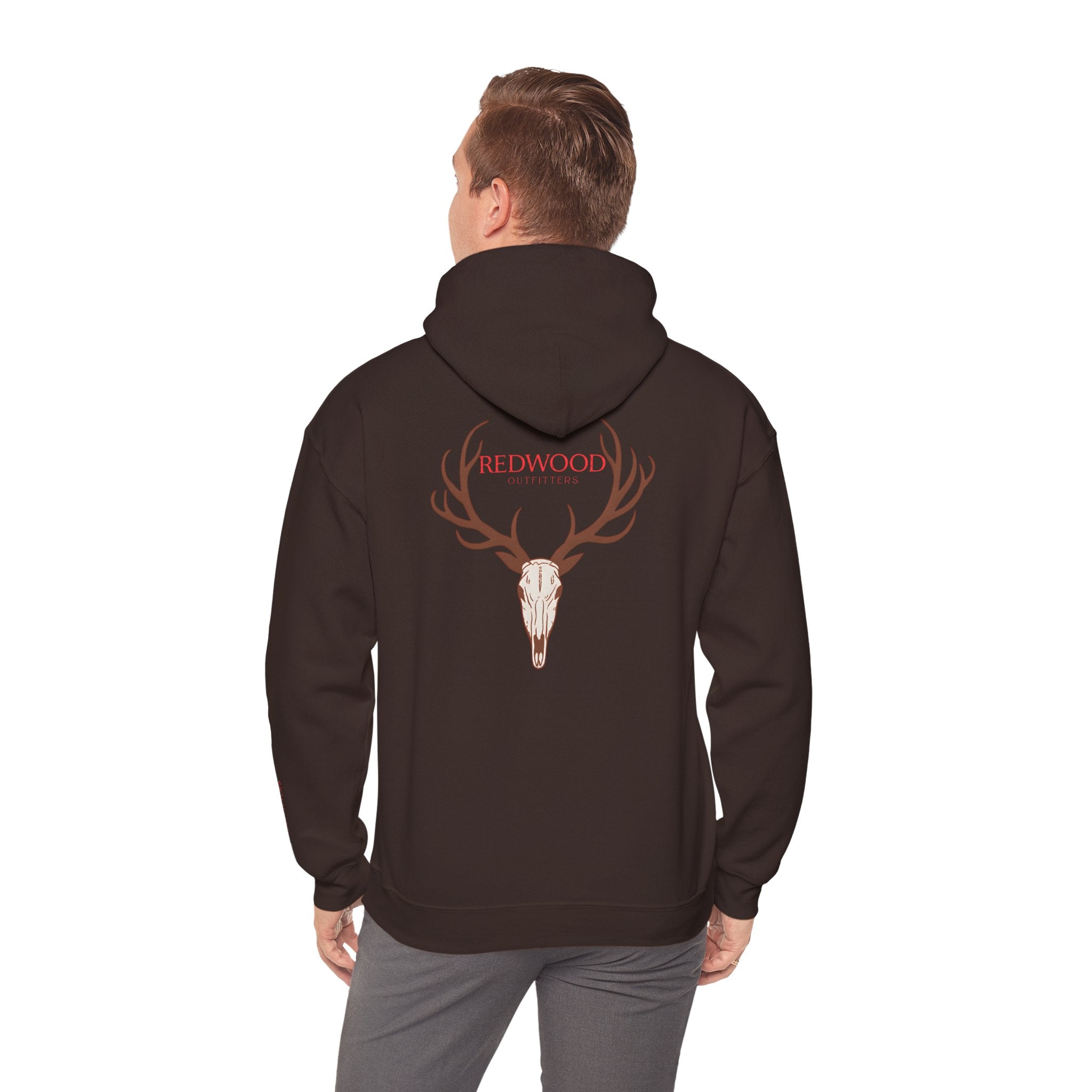 Mens Hunters Skull Hoodie