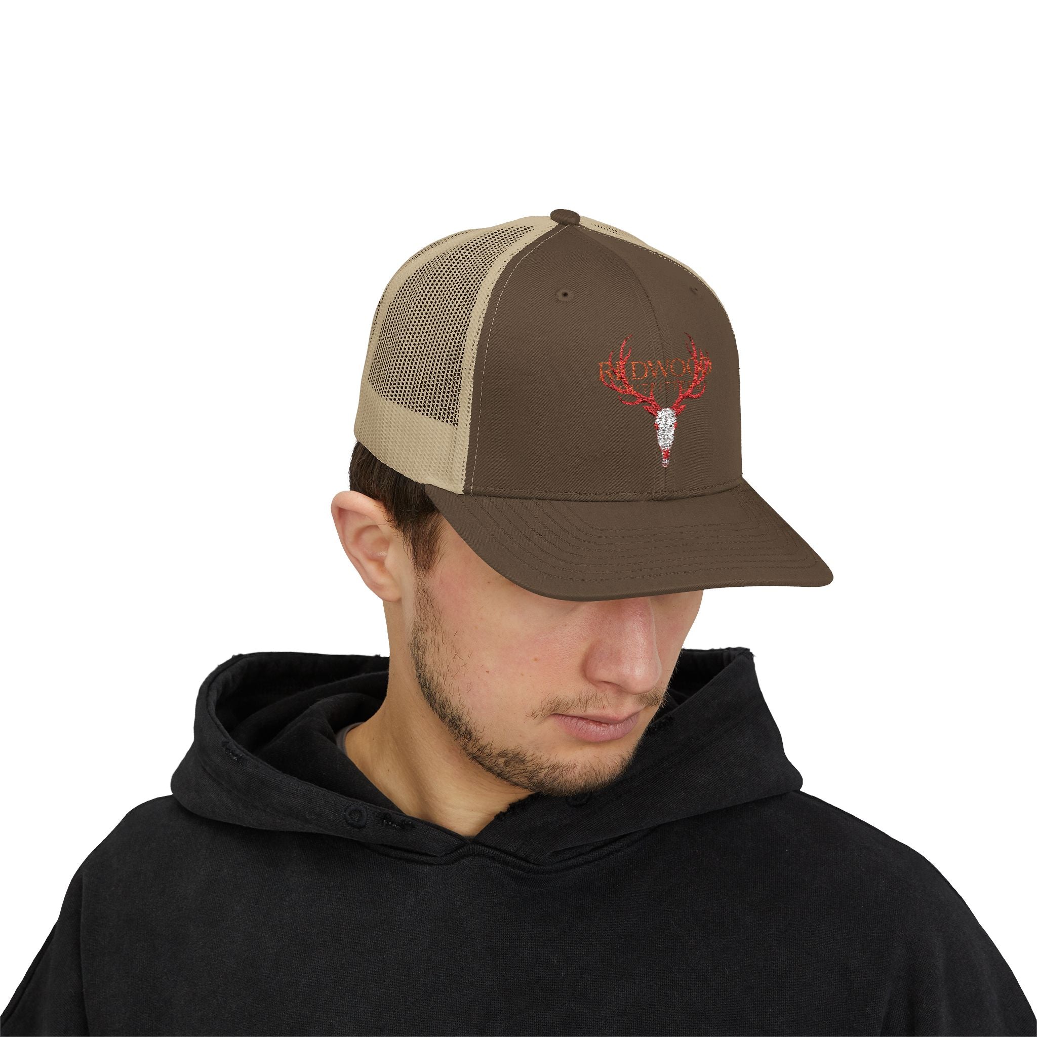Hunters Skull snapback Trucker Hat