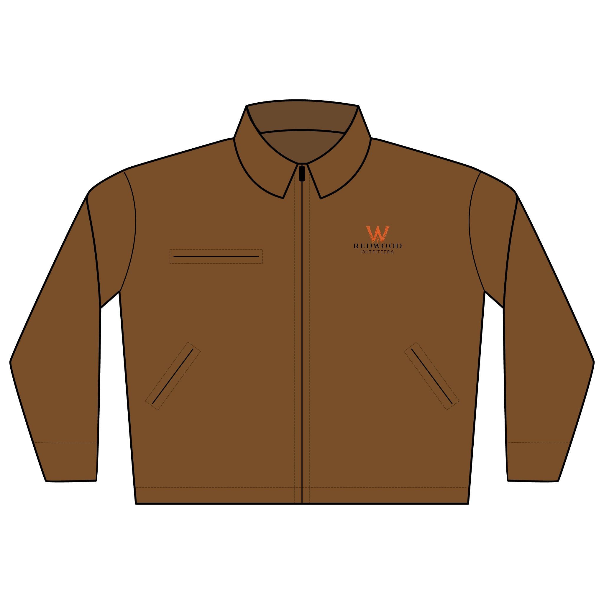 Unisex Durable Duck Cloth Jacket