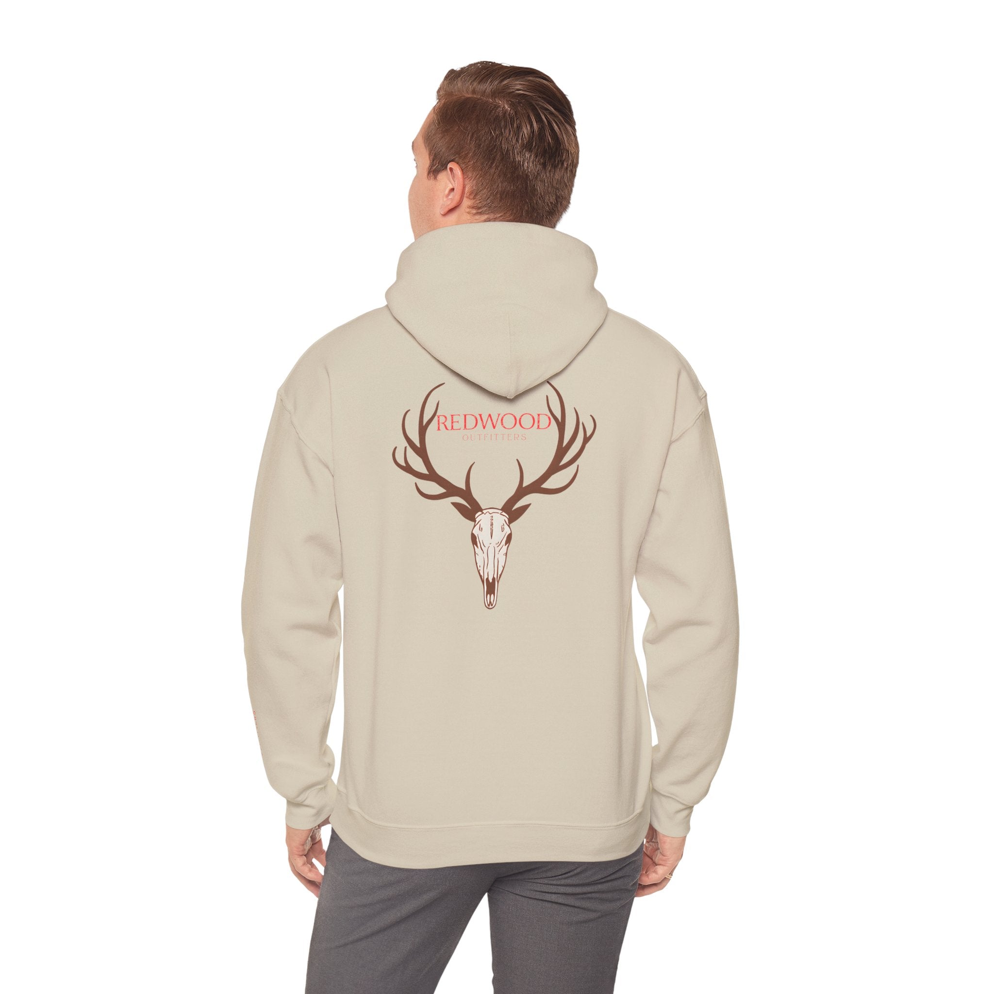 Mens Hunters Skull Hoodie