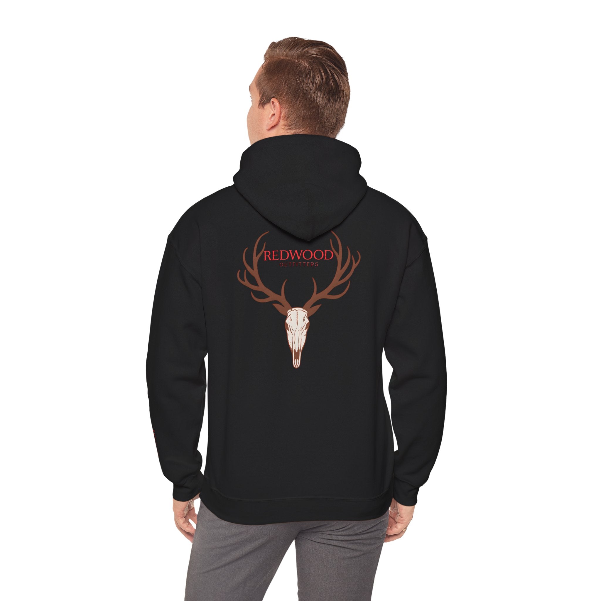 Mens Hunters Skull Hoodie